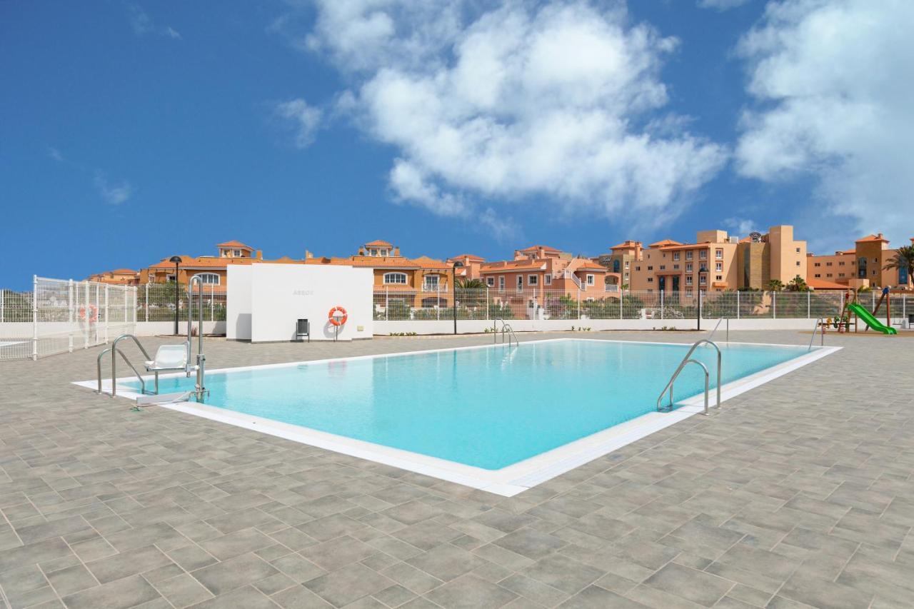 Homeforguest Flat With Large Terrace In Modern Residential Complex With Swimming Pool Caleta De Fuste Bagian luar foto