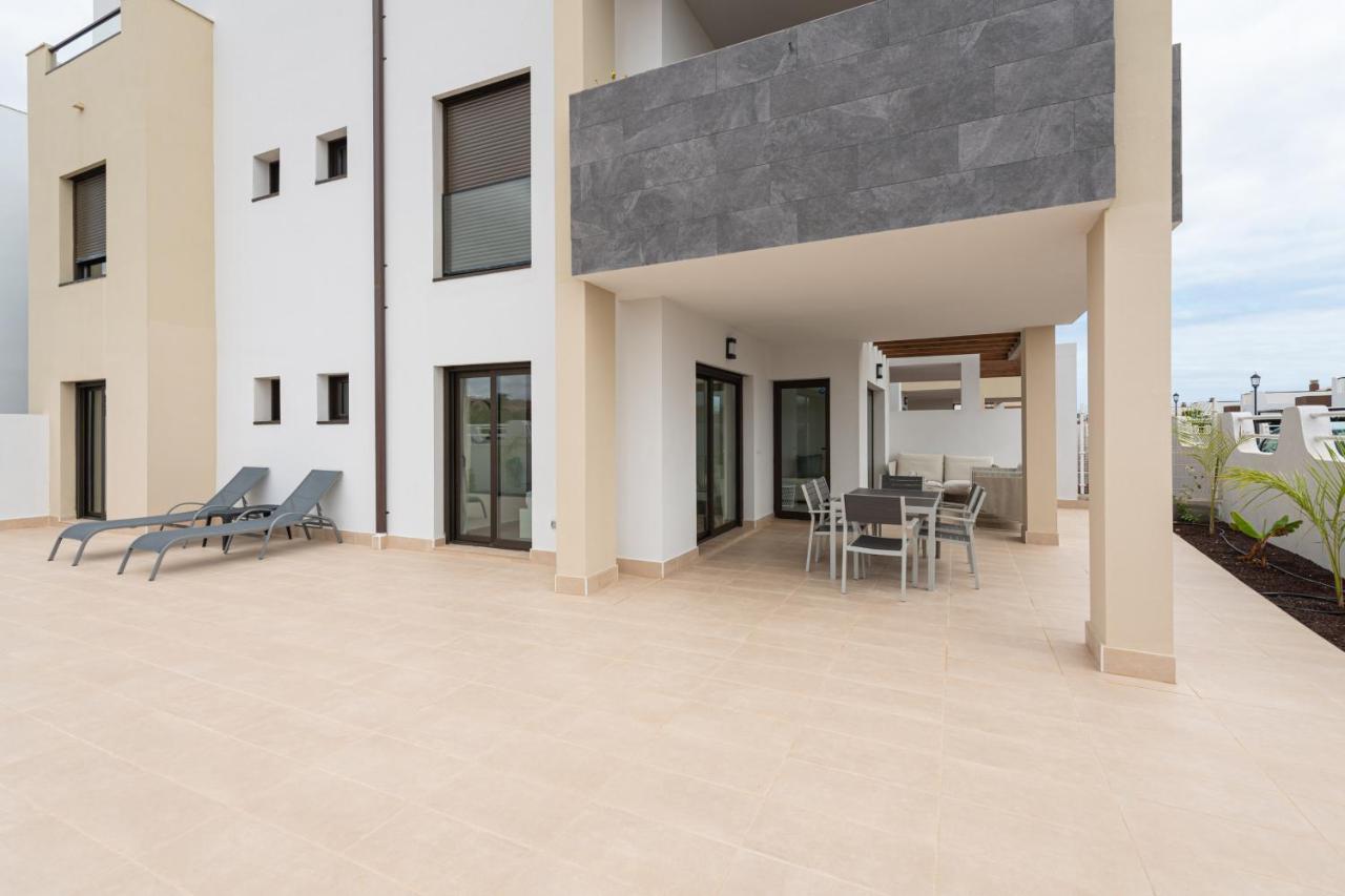Homeforguest Flat With Large Terrace In Modern Residential Complex With Swimming Pool Caleta De Fuste Bagian luar foto